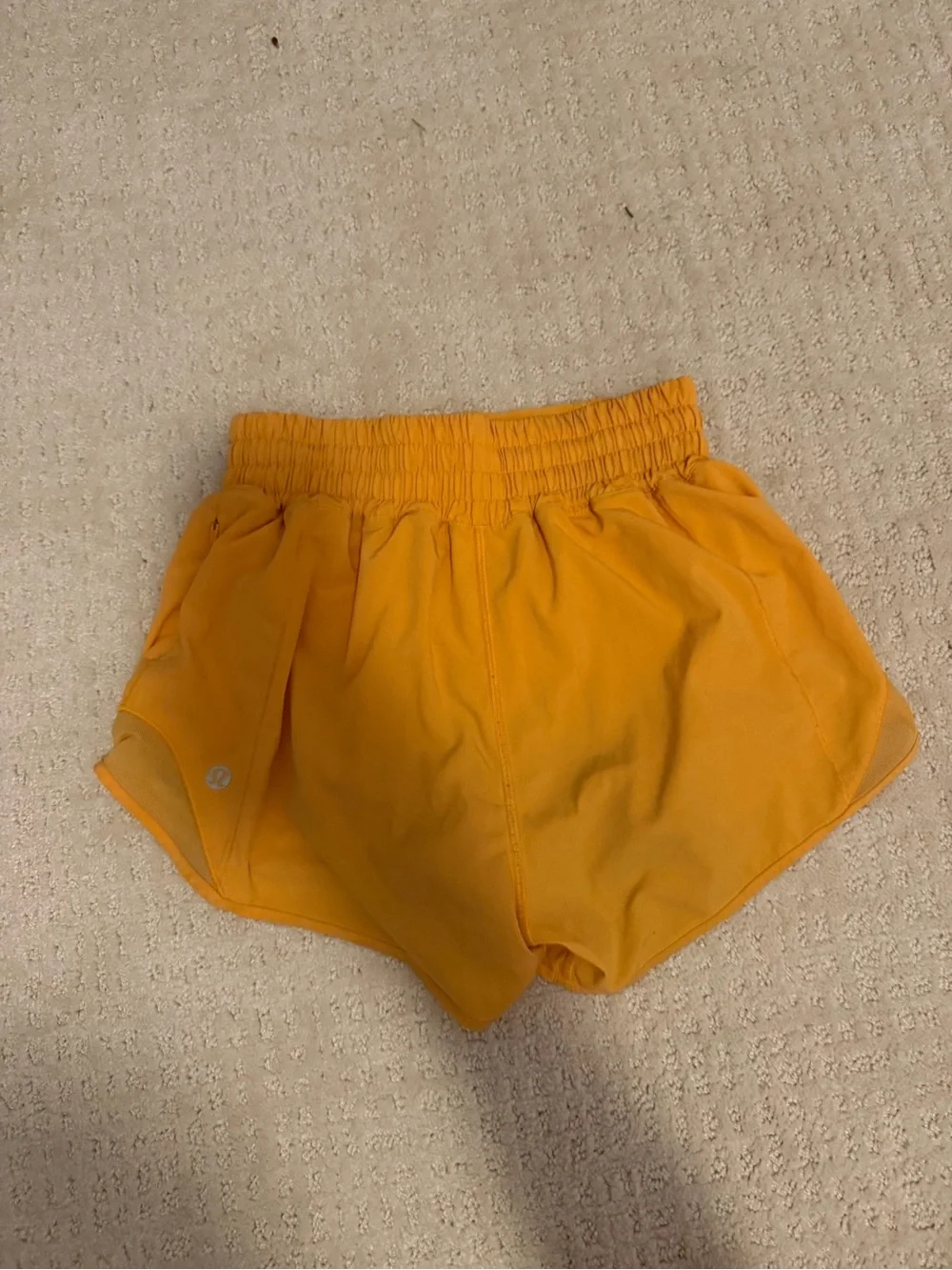 Lululemon Women’s High-Rise Orange Active Shorts Size 2